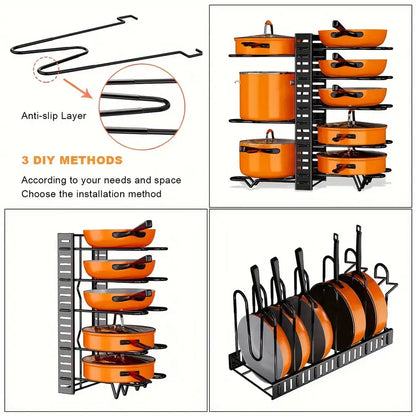 Pot Organizer Rack